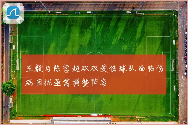 王毅与陈哲超双双受伤球队面临伤病困扰亟需调整阵容